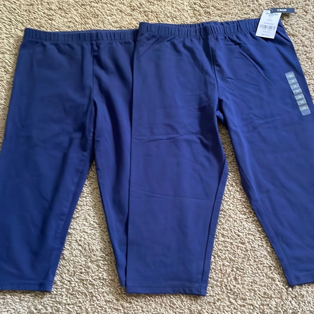Set of OshKosh school uniform crop pants